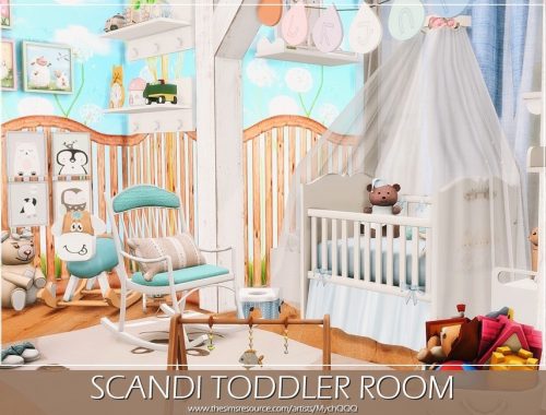 Scandi Toddler Room