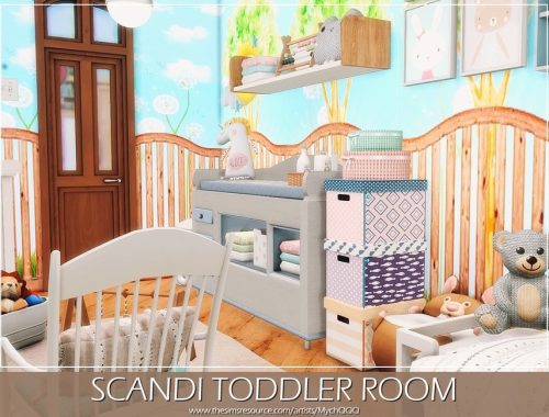 Scandi Toddler Room
