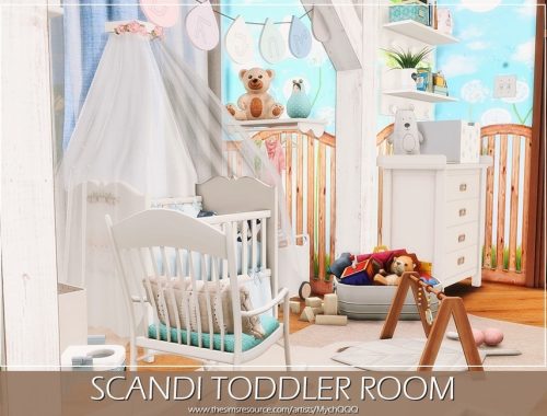 Scandi Toddler Room