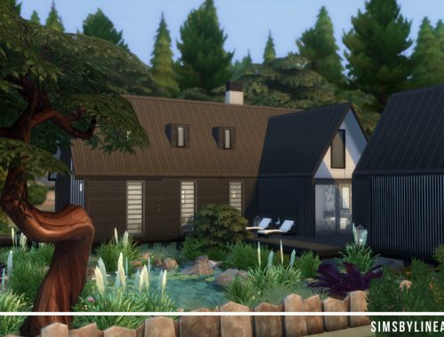 Scandinavian Lake House