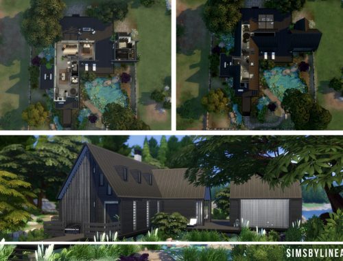 Scandinavian Lake House