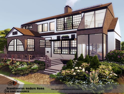 Scandinavian modern Home - No CC