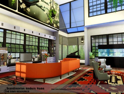 Scandinavian modern Home - No CC