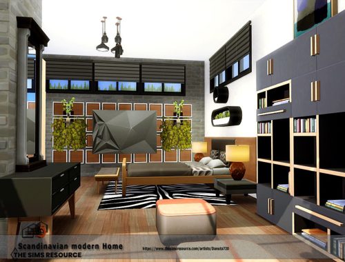 Scandinavian modern Home - No CC