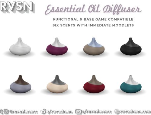 Scent To Be Oil Diffuser - Patreon Early Access Mod