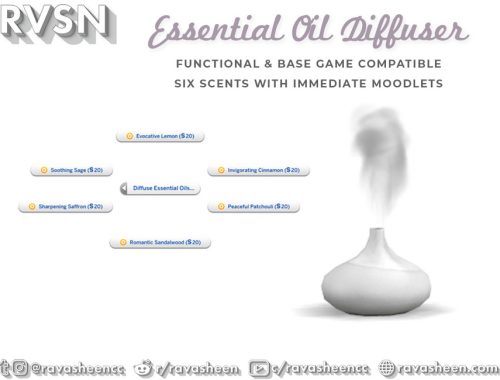 Scent To Be Oil Diffuser - Patreon Early Access Mod