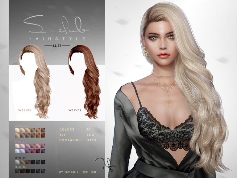 Sclubts4hairn73 Tifa The Sims 4 Catalog