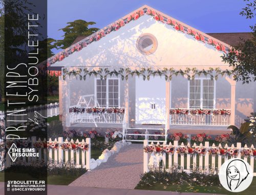 Scripted - Printemps season decor trim set