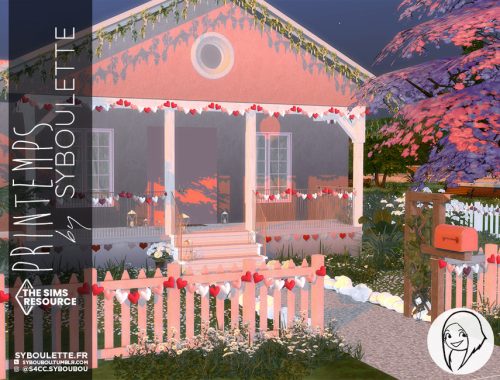 Scripted - Printemps season decor trim set