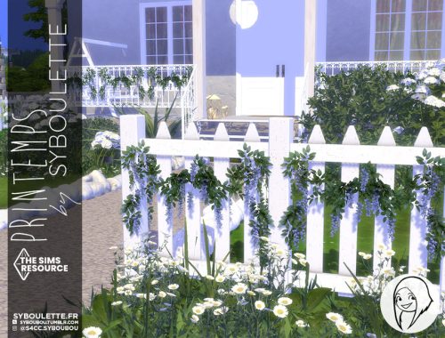 Scripted - Printemps season decor trim set
