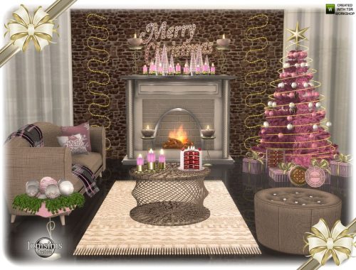 Segor christmas living room