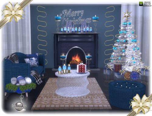 Segor christmas living room