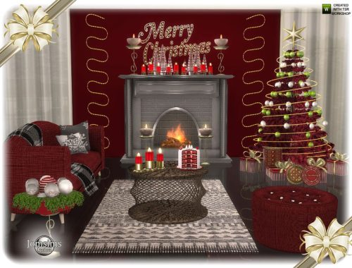 Segor christmas living room