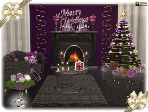 Segor christmas living room