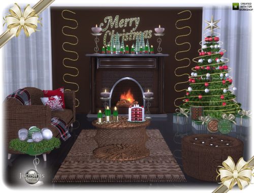 Segor christmas living room