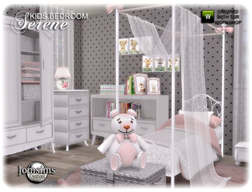 Serene kids bedroom