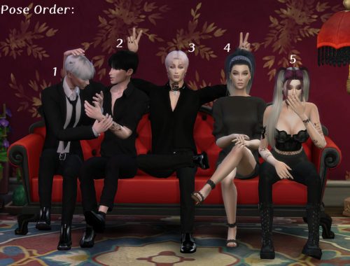 Serious Portrait (Pose Pack)