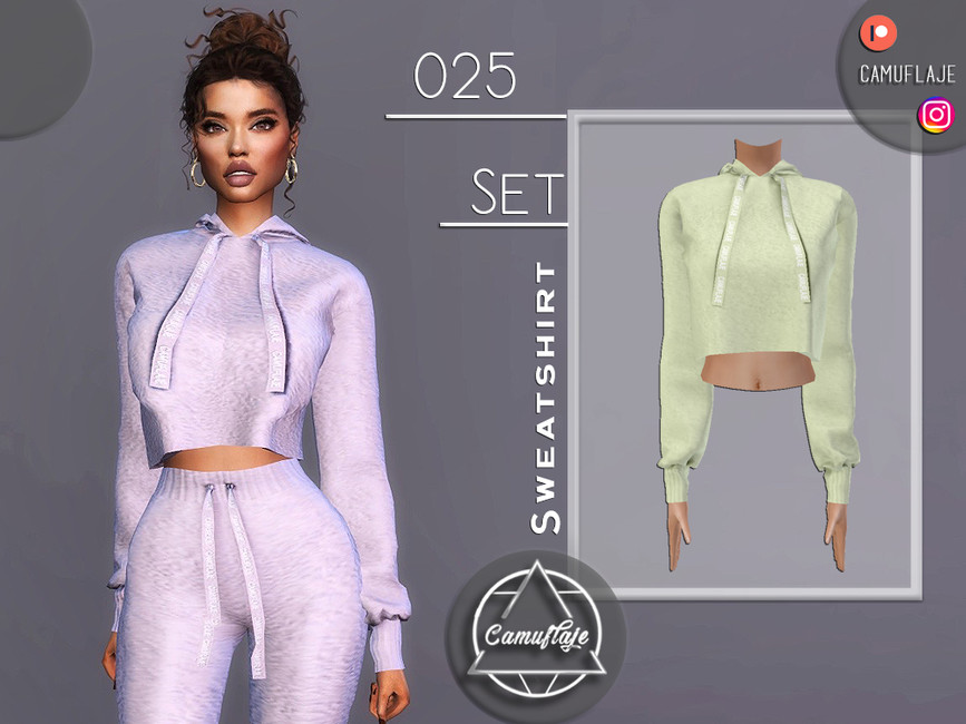 SET 025 - Sweatshirt - The Sims 4 Catalog