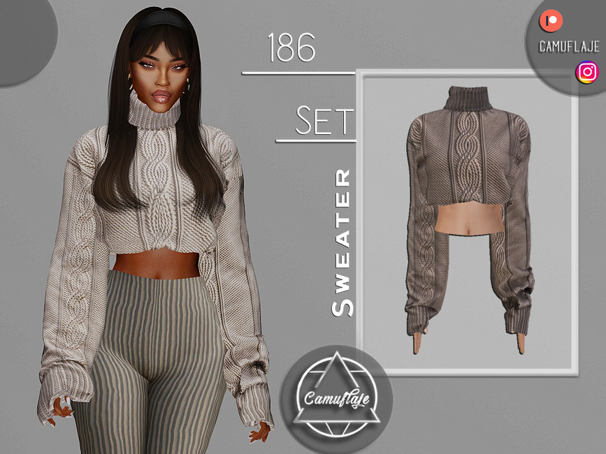 SET 186 - Sweater - The Sims 4 Catalog