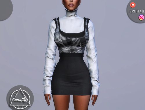 SET 193 - Turtleneck & Vest
