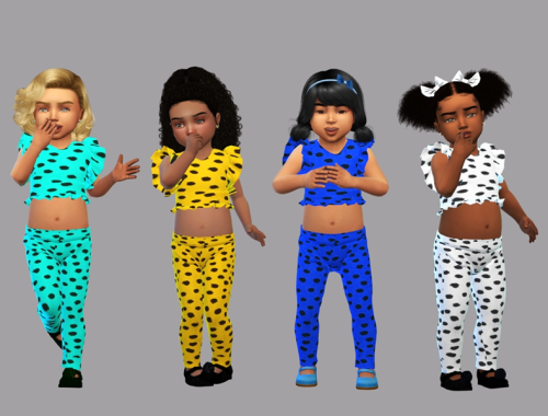 Set Susana/ Toddler pants