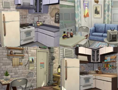 Shabby Apartment House // Train Station // no CC