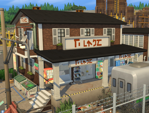 Shabby Train Station // Apartment House // no CC