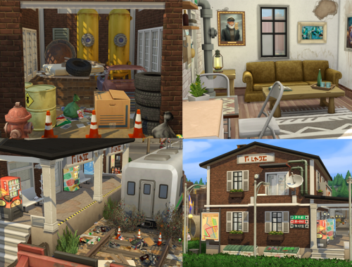Shabby Train Station // Apartment House // no CC
