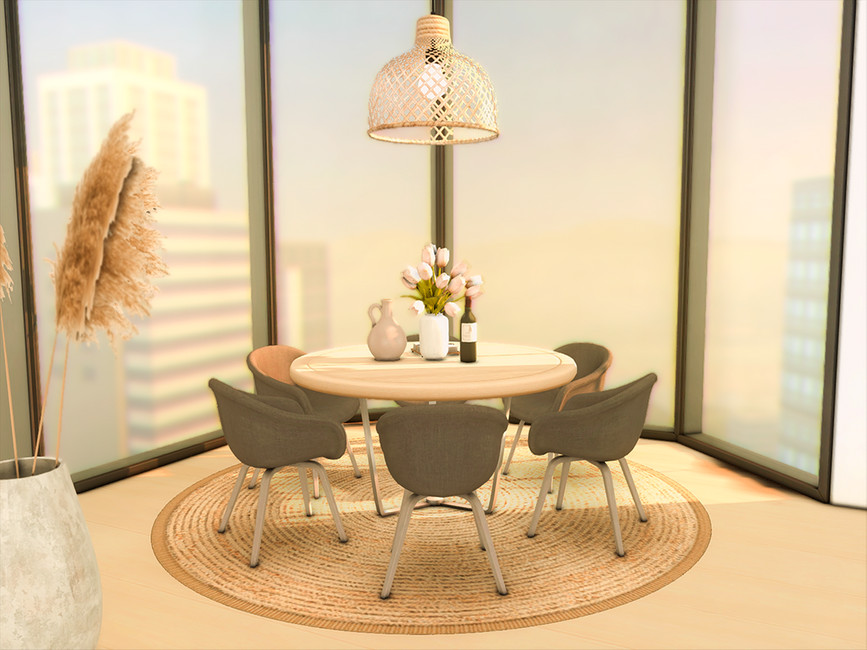 Shaler Living + Dining (TSR only CC) - The Sims 4 Catalog