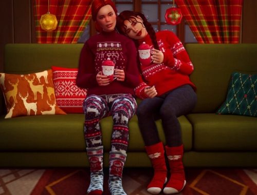 Sharing Christmas Pose Pack at Katverse
