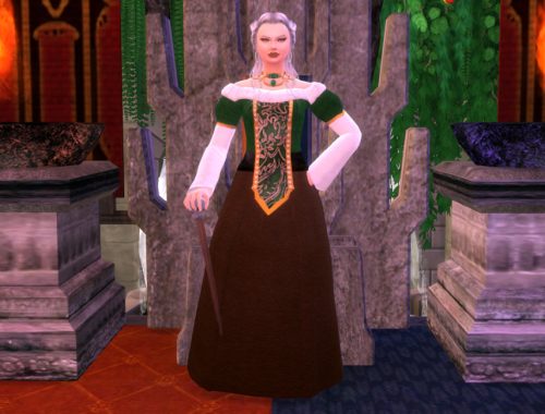 Sheogorath Regalia (Female/Daggerfall - Skyrim)
