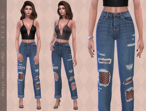 Sheryl Jeans (Rolled).