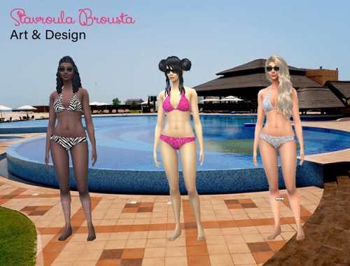 Shimmer Bikini Bottom