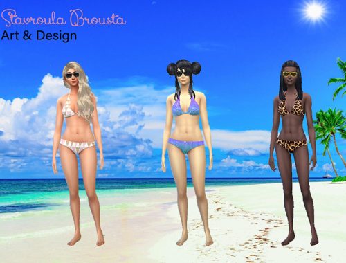 Shimmer Bikini Bottom