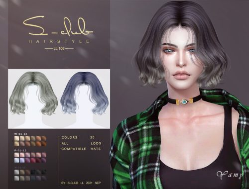 short curl hair(Yamy)