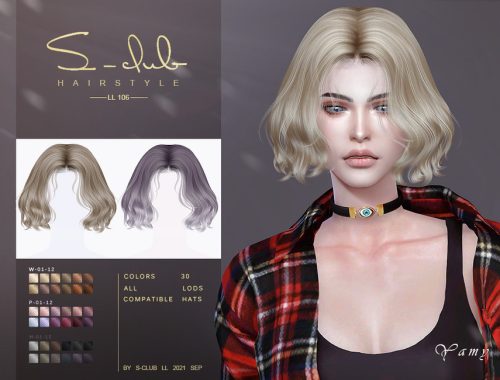 short curl hair(Yamy)