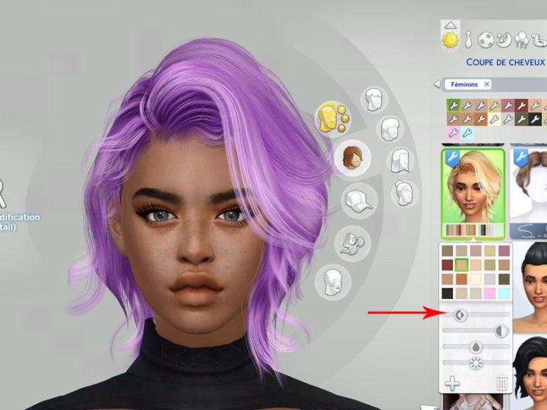 Short Wavy Hair Alin By S Club The Sims 4 Catalog