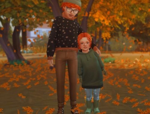 Siblings Pose Pack at Katverse