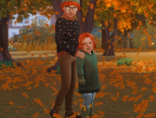 Siblings Pose Pack at Katverse