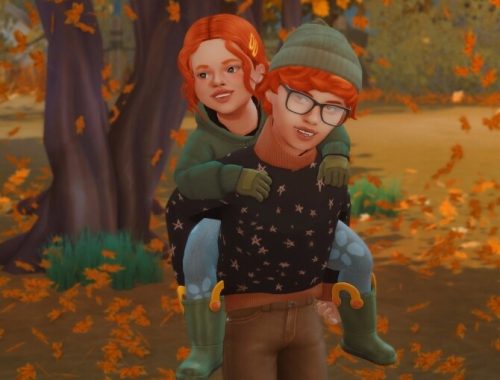 Siblings Pose Pack at Katverse