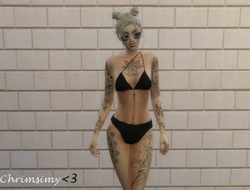 Side Tied Swimsuit