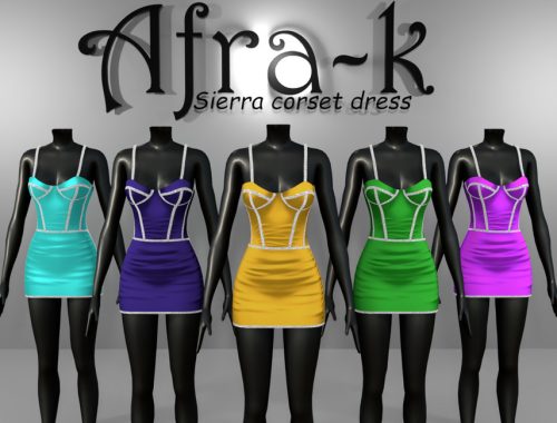 Sierra corset dress