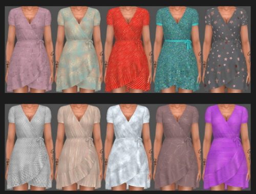Sifix Dress Recolors Part 2 at Annett’s Sims 4 Welt