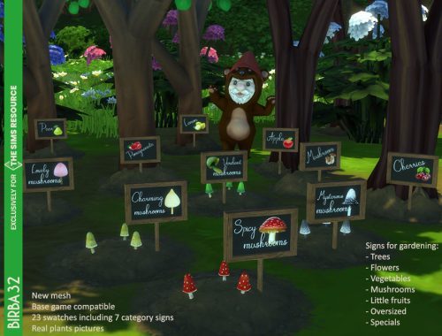 Signs for Gardening