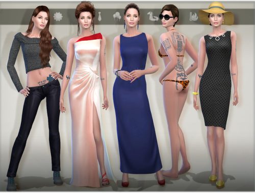 SIM  Angelina Jolie