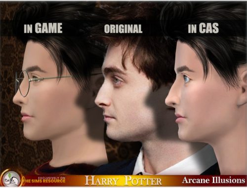 SIM Harry Potter - ArcaneIllusions - TSR only CC