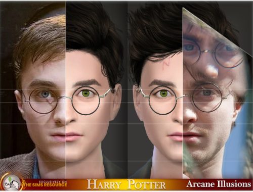 SIM Harry Potter - ArcaneIllusions - TSR only CC