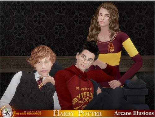 SIM Harry Potter - ArcaneIllusions - TSR only CC