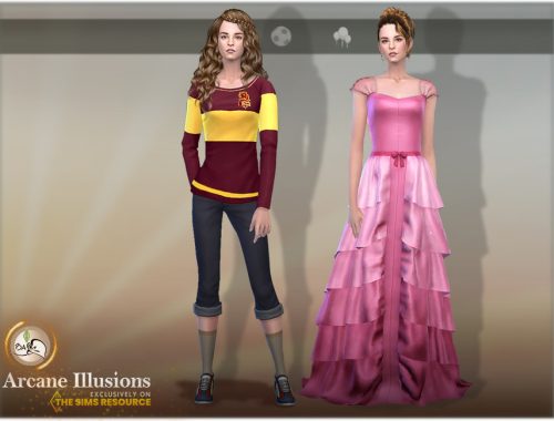 SIM Hermione Granger - ArcaneIllusions - TSR only CC