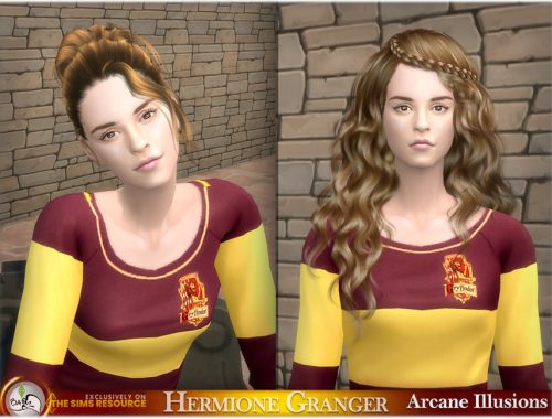 SIM Hermione Granger - ArcaneIllusions - TSR only CC